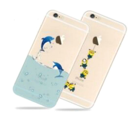 時(shí)尚硅膠蘋果手機(jī)套