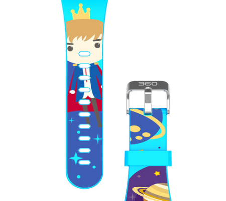 360硅膠兒童定位手表